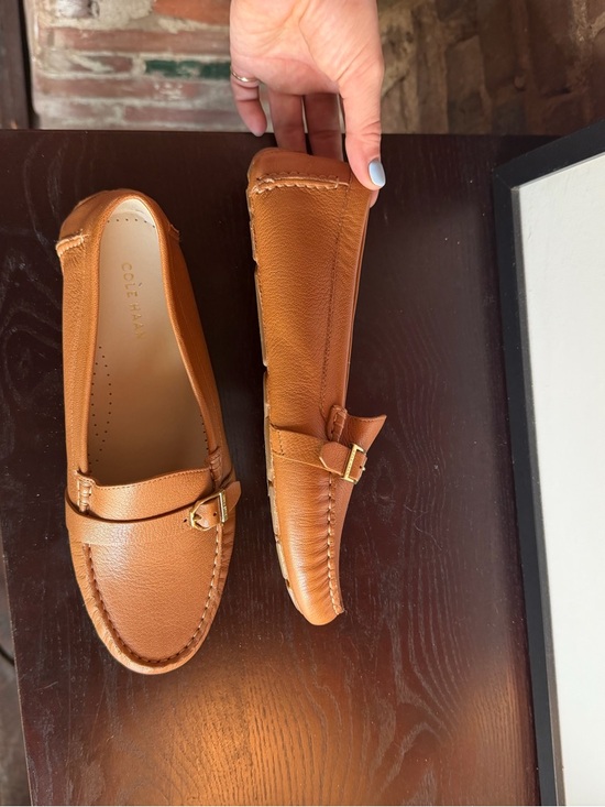 Cole Haan Shoes - Cole Haan Cognac Leather Penny Loafers